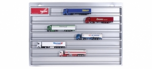 LKW Schaukasten Eurolänge, silber (64,5 cm x 45 cm x 3,5 cm)