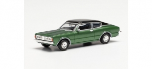 Ford Taunus 1600 Coupé (Knudsen), dunkelgrün met