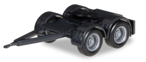 Dolly für Hängerzug, überlang (4 Stück), schwarz