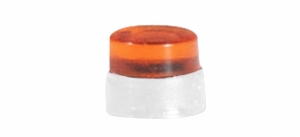 Zubehör flache Rundumleuchten für LKW, orangetransparent