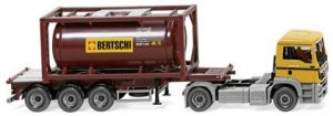 Tankcontainersattelzug 20' (MAN TGS Euro 6) Bertschi