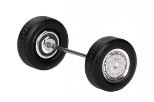 Radsätze Allrad Vorderachse einteilig, chrom, 8 Stück