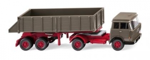 Hinterkippersattelzug (Hanomag Henschel) - beigegrau