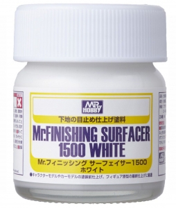 Mr.Finishing Surfacer 1500 White Flüssigspachtel oder Grundierung