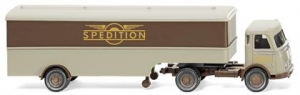 Koffersattelzug (MB Pullman) SPEDITION im Flügelrad