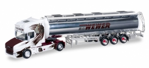 Scania Hauber Chromtank-Sattelzug Willi Wewer