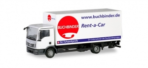 MAN TGL Koffer-LKW mit Ladebordwand /Buchbinder Autovermietung