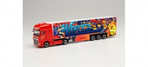 DAF XF SSC Kühlkoffer-Sattelzug Spedition Wirtz
