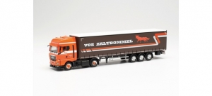 MAN TGX GX Gardinenplanen-Sattelzug „Vos Zaltbommel“ (Niederlande/Zaltbommel)