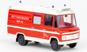 Mercedes L 508 RTW, Berufsfeuerwehr Solingen, 1970