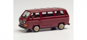 VW T3 Bus mit BBS-Felgen, weinrot