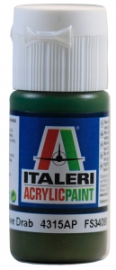 IT Acrylfarbe Braun-Oliv, matt