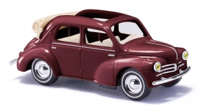 Renault 4CV Cabrio rotbraun