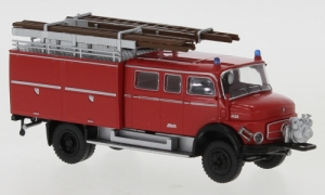 Mercedes LAF 1113 LF 16, rot/schwarz, mit Vorbaupumpe, 1970