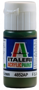 IT Acrylfarbe Militärgrün, matt