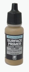 Vallejo Surface Primer German Grün Braun - RAL8000