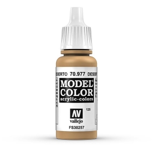 Vallejo Model Color 125 Ockergelb Dunkel - Desert Yellow