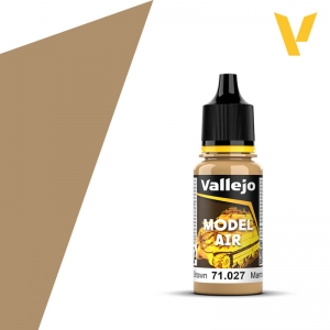 Vallejo Model Air 027 Hellbraun - Ligth Brown