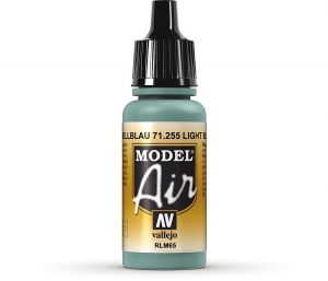 Vallejo Model Air 255 Helles Blau, RLM 65, 17 ml