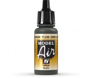 Vallejo Model Air 258 Grau-Grün, RLM 74, 17 ml