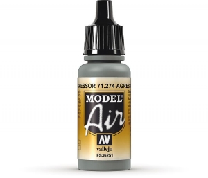 Vallejo Model Air 274 Aggressor-Grau, 17 ml