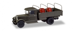 ZIS 5 mit Spriegel und Fässerladung Sowjetunion 1938-1945