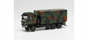 Iveco Trakker 6x6 mit Wechselaufbau Flecktarndesign „Bundeswehr“