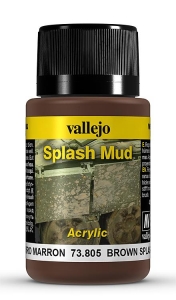 Schlamm-Spritzer, braun, 40 ml