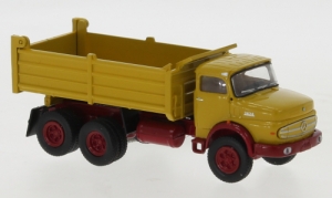 Mercedes LAK 2624 Kipper, dunkelgelb/dunkelrot, 1970