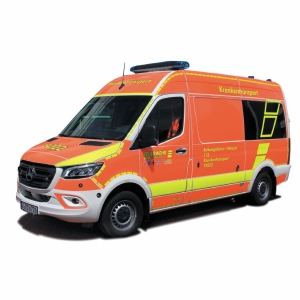 Mercedes-Benz Sprinter 18 Bus HD Krankentransport Feuerwehr Wuppertal
