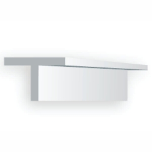 Evergreen T-Profil 0,9 x 0,3 mm