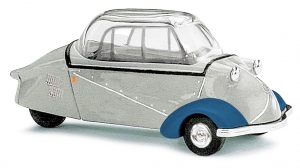 Messerschmitt Kabinenroller KR 200 mit farbigen Kotflügeln, Grau