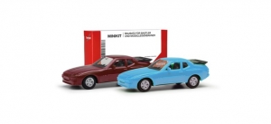 Herpa MiniKit: Porsche 944, blau/rot