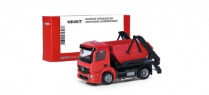 Herpa MiniKit: Mercedes-Benz Actros S Absetzkipper AK12, rot