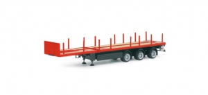 Nooteboom Teletrailer 3achs, rot