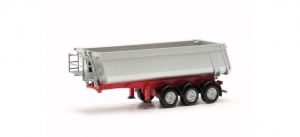 Schmitz Cargobull Kippsattelauflieger mit Stahlmulde, silbermetallic