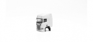 Fahrerhaus Scania CR 20 HD mit Windleitblechen und Dachspoiler, 2 Stück