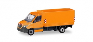 Mercedes-Benz Sprinter Pritsche / Plane, kommunalorange