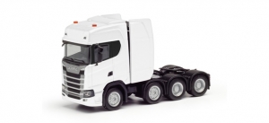 Scania CS20 Hochdach Schwerlastzugmaschine 4achs (8x4), weiß