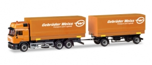 Steyr F 2000 Wechselpritschen-Hängerzug Gebrüder Weiss (A)