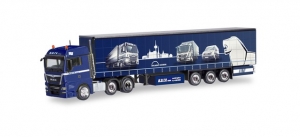 MAN TGX XLX Euro 6c 6x2 Gardinenplanen-Sattelzug H.D.T.V