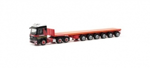 Mercedes-Benz Arocs Streamspace Ballasttrailer-Sattelzug 