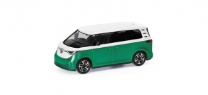 VW ID. Buzz zweifarbig, Candy Weiß Bay Leaf Green Metallic