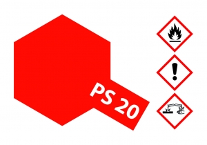 PS-20  Neon Rot Polycarbonat 100ml