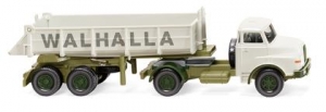Hinterkippersattelzug (MAN) Walhalla Kalk