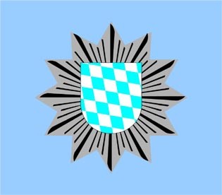 Polizeisterne, Polizei, Bayern, DC00448, ds-design, Decal, Decals